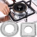 Disposable Aluminum Foil Stove Top Liners – 10-Pack for Easy Maintenance and Burner Protection. 