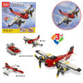 3 in 1 Architect Flight Adventures Building Blocks For Kids Technique Jisi Bricks Block & Engineering Toy Creative Fighting Jet Toys Plastic Educational 241+ Pcs DIY Brick Vortex Hovercraft Model Play Build Skill Set Gift For Teenager Boys - 3111. 