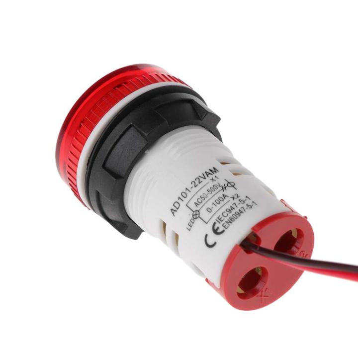 Round%20Digital%20AC%20Voltmeter+Ampmeter%202in1%20Volt%20meter%20Ampere%20meter%2050-500V%20100A%2022mm%20LED%20Current%20Indicator%20Voltage%20Meter%20Mini%20Volt%20Amp%20Tester%20Panel%20Panel%20Meter%20-%20Image%205