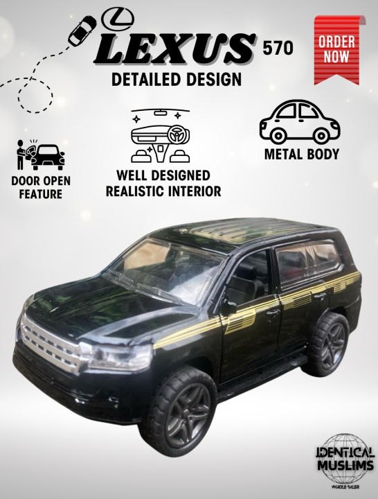 LEXUS%20Pull%20Back%20Car,%20LEXUS%20Toy,%20Die-Cast%20Metallic%20Model%20Body,%20Detailed%20Design%20Lexus%20570%20Car,%20Front%20Door%20Open%20And%20Close%20-%20Image%203