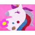 Planet T: SEQUIN UNICORN PILLOW (MBK371). 