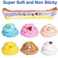 DENOSWIM 60/100ml Unicorn Slime Toy Crystal Plasticine Shining Milk Box DIY Slimes Decompression Toys for Kids. 