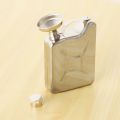 Mini Stainless Steel 5oz Hip Flask Liquor Alcohol Fuel Gas Gasoline Can. 