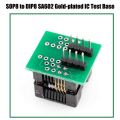 1Set CH341A 24 25 Series EEPROM Flash BIOS USB Programmer+SOIC8 SOP8 Test Clip+SPI Flash 1.8V Adapter+SOP8 SOIC8 to DIP8. 