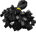 Set of 100 Tag string, tag dori, label pin/dori, lock string for labels,Hand tag string. 