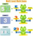 Libra Frog Intelligent Game balancing and mathematical Balance Scale game for Kids Learning Parents Teaching Aid Birthday Gift. 