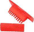 2pcs Large & Small Wood Graining Tool DIY Wall Floor Painting Effects Wood Grain Rubber for Home Decoration Hand Tools. 