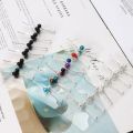 Jifang 1pc Hijab Clip Pinless Buckle Hijab Pins Pearls Balls Silk Scarf Muslim Hijabs Accessories U design Clip Pin WJ579. 