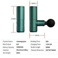 Mini electric fascia gun high-frequency multifunctional mini massage gun USB charging 3 massage gears compact and lightweight. 