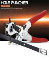 Revolving 6 Sizes Round Hole Perforator Hole Punch Plier. 