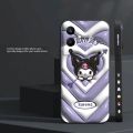 Cute Hello Kitty kuromi Phone Case For Infinix SPARK NOTE 10 11 12 G96 8 SMART 5 6 7 POVA 3 4 PRO Colour Liquid Case Funda Shell. 