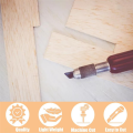 Wood Sheet for Crafts 20PCS Unfinished Wood Sheets Thin Wooden Pieces for Craft Wood Board Blanks 150x100x2mm. 