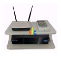 2 Layers Wall Mounted Shelf For Wifi Router, Phone, Decorative Items. 