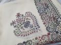 Winter 4 border Kashmiri Hand Embroidered Shawl For Women/Girls. 