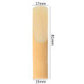 KOKKO 10 PCs Bb Tone Tenor Saxophone Reeds Strength 2.0 2.5 3.0 Professional Sax Reeds Thinner Reed Tip For Sax Clarinet Beginner Player. 
