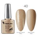 Venalisa Tempered No Wipe Top Coat Base Gel Top Coat Matte Top Nail Gel 7.5ML All Nails Base Top Gel neon color nail polish gel. 