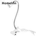 HomeInn Lamp Holder Clip Wide Compatible E27 Flexible Neck Light Bulb Socket Lamp Holder. 