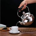 2.5L Capacity Stove Top Stainless Steel Kettle, Tea Pot, Tea Kettle Teapot with Silicone Handle, Stainless Steel Stovetop Tea kettle with Infuser, Stainless Steel Water Coffee Tea Kettle. 