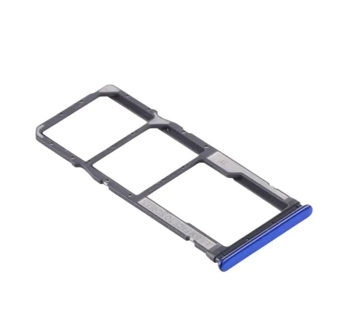 Redmi Mi Note 8 Dual SIM Tray Sim Jacket Sim Slot Sim Door For Redmi Mi Note 8 _ Blue