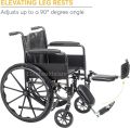 Imported Wheelchair With Detachable Elevating Legrest. 
