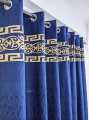 Luxury & Elegant Upper Border Design Ready Made Curtains,pardy For Your bedroom,livingroom,window,home decoe,eyelets,curtain,fashion,drapes,blinds,. 