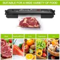 Vacuum Sealer Machine - Automatic Food Sealer for Food Preservation, Suitable for Dry & Moist Food, Portable Sealer with 10 Vacuum Sealer Bags. 