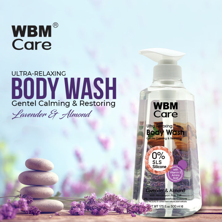 WBM%20Shower%20Gel%20Lavender%20&%20Almond%20-%20500ml%20%7C%20Whitening%20Body,%20Body%20Wash%20Liquid%20-%20Image%203