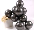 50pcs 10 inch Original Shiny Black Chrome Balloons Genuine Solid Metallic Balloon Black Balloon Party Balloons High Quality Latex Balloon  Birthday Party Decoration, Wedding helium balloon. 