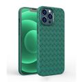iPhone 13 12 Pro XS Max XR X Case Breathable Mesh BV Grid Weaving Soft TPU Case. 