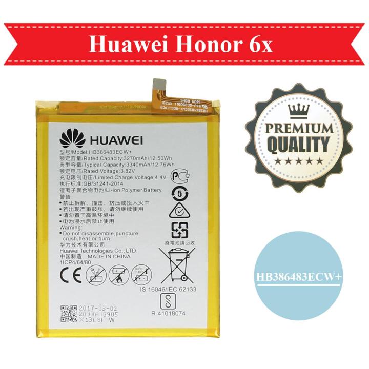Huawei Honor 6X BLN-L21 Battery HB386483ECW+ For Honor 6x - 3340mAh