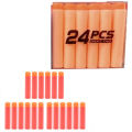 Nerf Soft Foam Bullet Dartss - 24 pcs - Orange. 