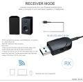 USB Audio Wireless Adapter Bluetooth 5.0  Transmitter Receiver 3 In 1 Mini Stereo AUX RCA 3.5mm Jack For TV PC Car Headphones. 