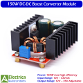 150W DC-DC Boost Converter Step-Up Power Supply Module Adjustable 10–32V to 12–35V by Electrica. 