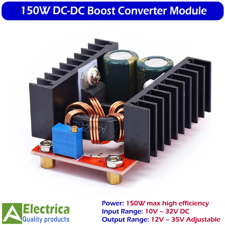 150W%20DC-DC%20Boost%20Converter%20Step-Up%20Power%20Supply%20Module%20Adjustable%2010%E2%80%9332V%20to%2012%E2%80%9335V%20by%20Electrica%20-%20Image%205