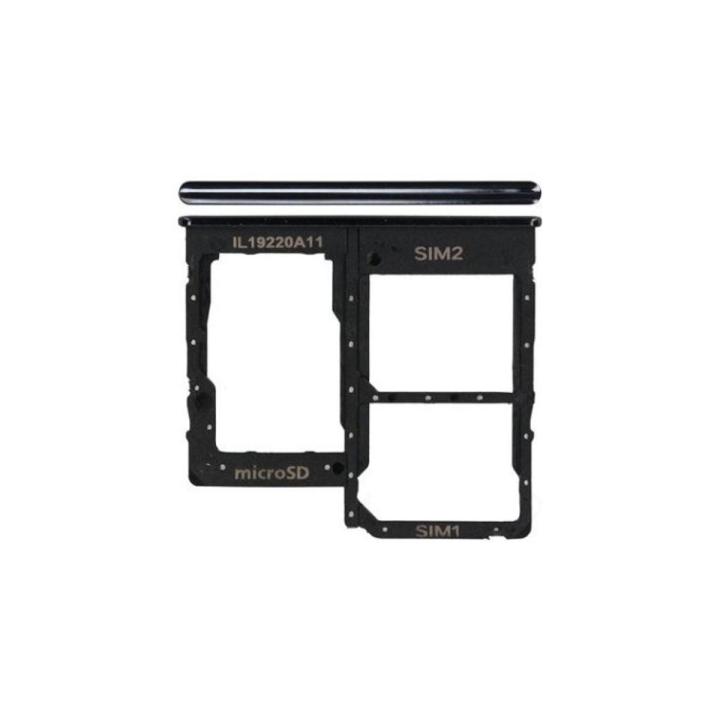 Samsung A31 4G Dual SIM Tray, Black SIM Slot Replacement for Samsung A31 4G