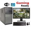 790 Gaming PC Core i5-2400 3.2GHz  2nd gen -16GB DDR3 RAM - 1TB HD- LED Monitor 19 Windows 10 64-bit  - GTA 5 & PUBG - FREEFIRE - Minecraft - STEAM ACCOUNT Games Installed. 