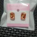 Resin earring.. 