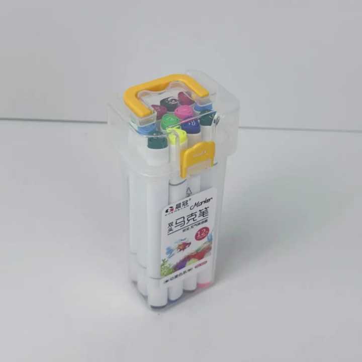 Alcohol%20Markers%20Set%20-%20Dual%20Tip%20Brush%20Pens%20&%20Chisel,%20Alcohol-Based%20Art%20Markers%20for%20Coloring,%20Drawing,%20and%20Artistic%20Projects,%2012-Piece%20-%20Image%202