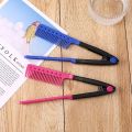 V Type Hair Comb Clip Washable Folding Hair Straightener Comb Portable Diy Hair Styling Hairdressing Styling Accessories. 