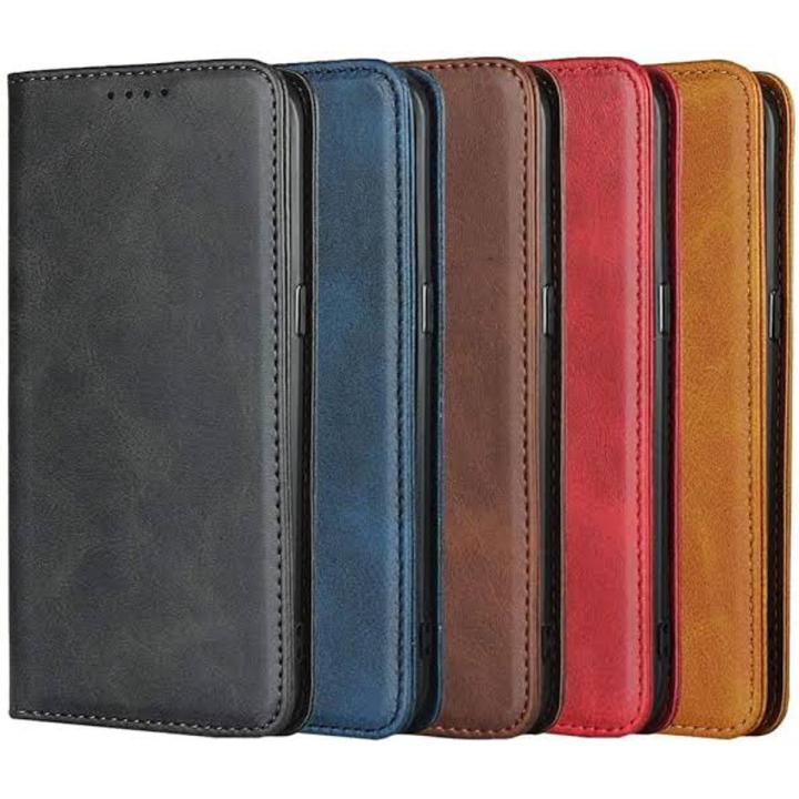 Vivo Y55  5G Rich Boss Synthetic Leather Flip Cover Shockproof Full protective book cover