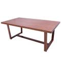 Trapezoid 8 Person Dining Table. 