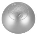Shifter Lever Cover-1x Gear Knob Cap-Matte silver. 