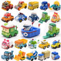 1PCS Robocar Poli Korea kids Toys Robot Poli Roy Haley Anime Metal Fire truck Action Figure Toys Car For Children Best Gift. 