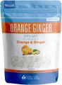 Orange Ginger Bath Salt 32 Ounces 907gm Epsom Salt with Natural Ginger and Orange Essential Oils Plus Vitamin C in BPA Free Pouch with Easy Press-Lock Seal. 