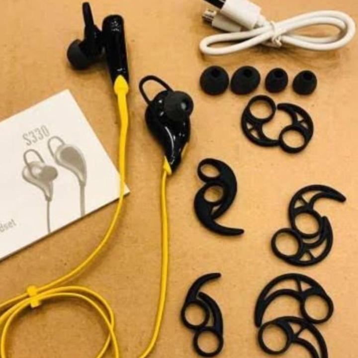 Aulker Wireless Sports Stereo Bluetooth Hands-Free S330 (Yellow)