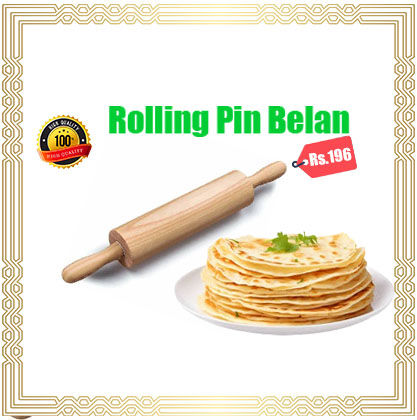 Patla Roti Pakistan Rolling Pin Belan for Kitchen Use used mainly for Roti Chapati flour ...