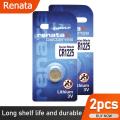 1-5PCS Renata CR1225 CR 1225 3V Lithium Battery DL1225 LM1225 BR1225 ECR1225 For Calculators Watch Toy Car Key Remote Control. 