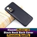 Xiaomi Redmi 10 Back Cover Black Soft Rock Style Case For Xiaomi Redmi 10. 