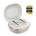 Toocki Noise Cancelling TWS Wireless Headphones Earbuds ANC + ENC Bluetooth 5.4 Headset. 