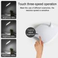 Desk Lamp, LED Touch Sensitive Table Lamp Eye Protection Table Light with USB Charging, 3 Level Dimming Energy-Saving 360° Spin Gooseneck Lamp. 